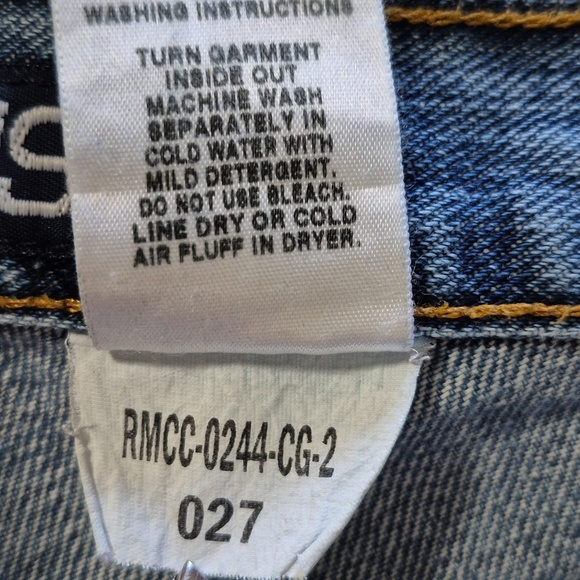 CRUEL GIRL, LOW RISE, SLIM, WOMENS JEANS, SIZE 9LONG. - Picture 11 of 12